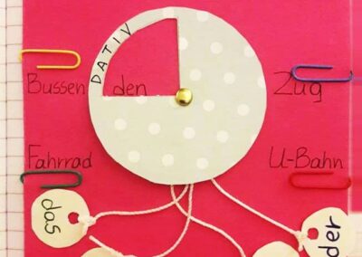 Interactive Notebook in German.