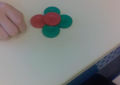 Using tokens for our speaking sessions.