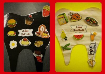 A CLASS: Good tooth, bad tooth.