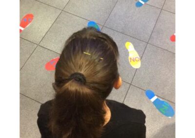 B CLASS: Preposition game.