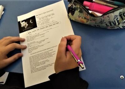 B2-LOWER: Learning through songs.