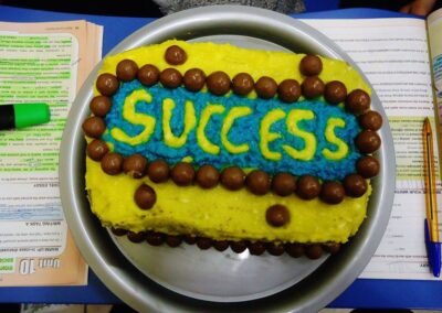 Cake made by our SUCCESSful students!