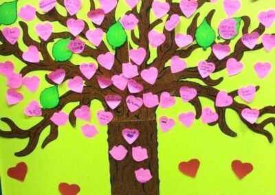 February 2015: Our Love tree.