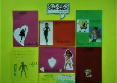 A CLASS: My favourite cartoon character!