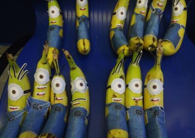 Craftivity with bananas