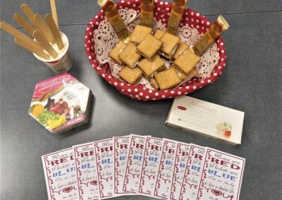 Valentine's Day traditional treats.