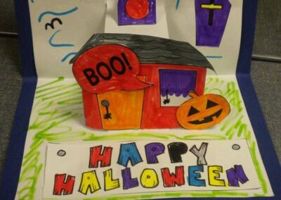 PRE JUNIOR: Halloween card!