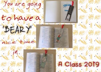 Presents for our A class students