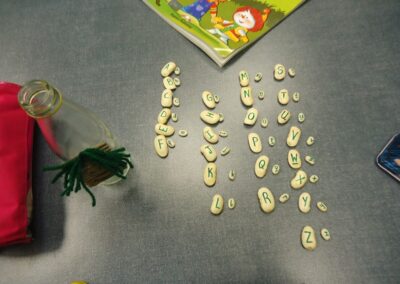 Alphabet beans