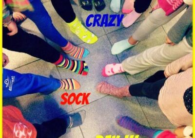 Crazy sock day!