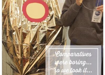 B JUNIOR: Space and astronauts project.