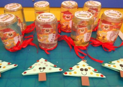 Miss Lia's handmade presents to our Prof candidates.