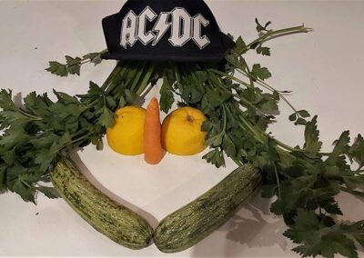 A junior online fruit and vegetables project