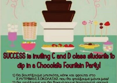 CHOCOLATE FOUNTAIN PARTY