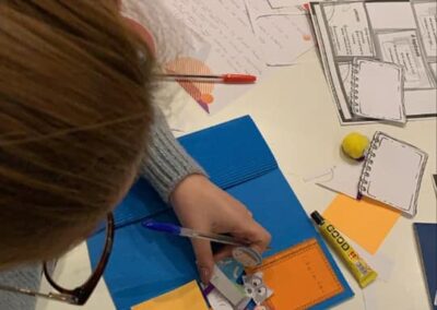 Creating lapbooks in teams