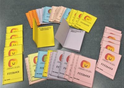FEEDBACK BOOKLETS
